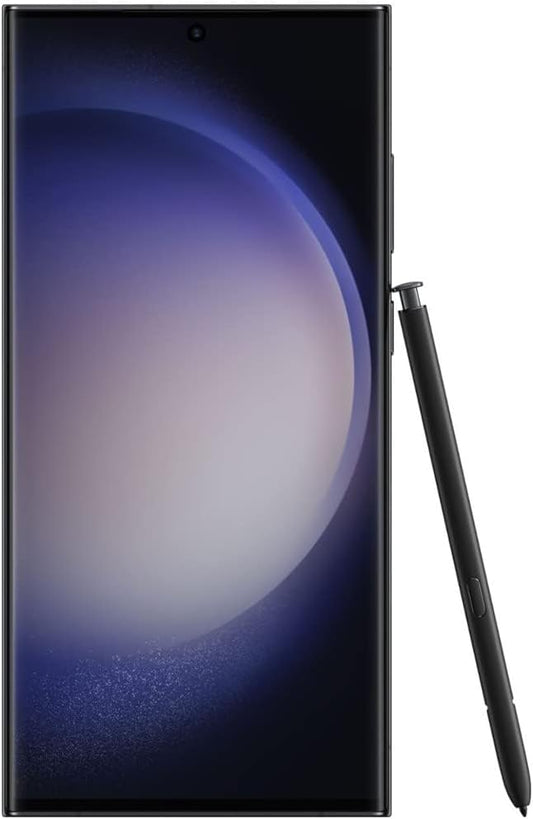 SAMSUNG Galaxy S23 Ultra 5G, US Version, 256GB, Phantom Black - Unlocked (Renewed)