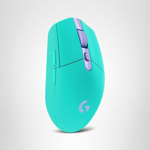 Logitech G305 LIGHTSPEED Wireless Gaming Mouse, Hero 12K Sensor, 12,000 DPI, Lightweight, 6 Programmable Buttons, 250h Battery Life, On-Board Memory, PC/Mac - Black