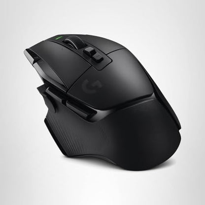 Logitech G502 X Plus Wireless Gaming Mouse - LIGHTSPEED Optical, LIGHTFORCE Switches, LIGHTSYNC RGB, HERO 25K Sensor for PC/Mac - Black