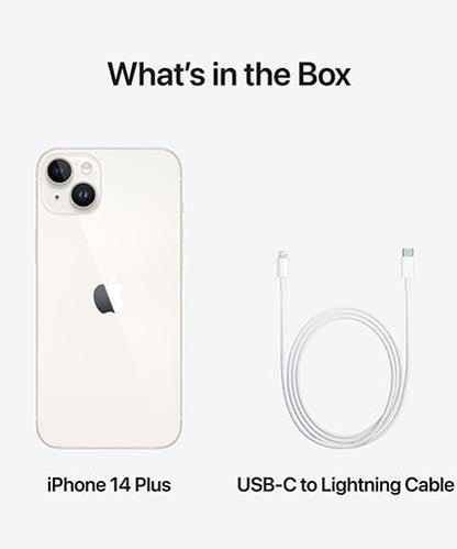 Apple iPhone 14 (Renewed), 128GB, Midnight - Unlocked