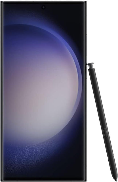 SAMSUNG Galaxy S23 Ultra 5G, US Version, 256GB, Phantom Black - Unlocked (Renewed)