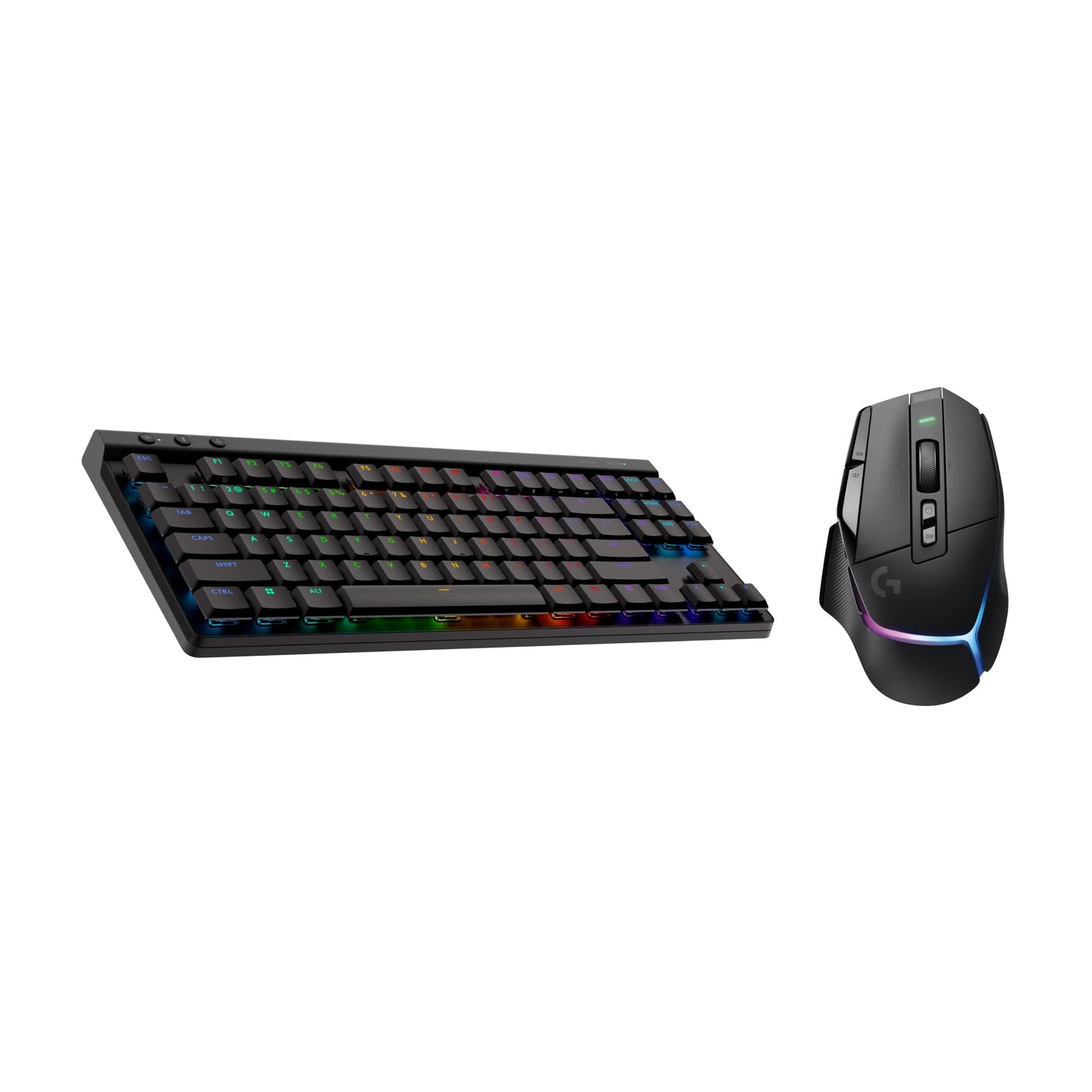 Logitech G502 X Plus Wireless Gaming Mouse - LIGHTSPEED Optical, LIGHTFORCE Switches, LIGHTSYNC RGB, HERO 25K Sensor for PC/Mac - Black