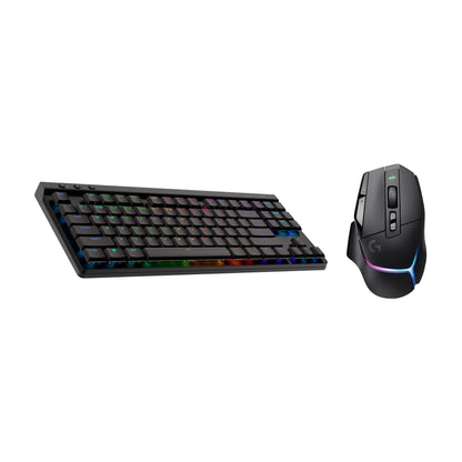 Logitech G502 X Plus Wireless Gaming Mouse - LIGHTSPEED Optical, LIGHTFORCE Switches, LIGHTSYNC RGB, HERO 25K Sensor for PC/Mac - Black