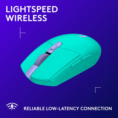 Logitech G305 LIGHTSPEED Wireless Gaming Mouse, Hero 12K Sensor, 12,000 DPI, Lightweight, 6 Programmable Buttons, 250h Battery Life, On-Board Memory, PC/Mac - Black