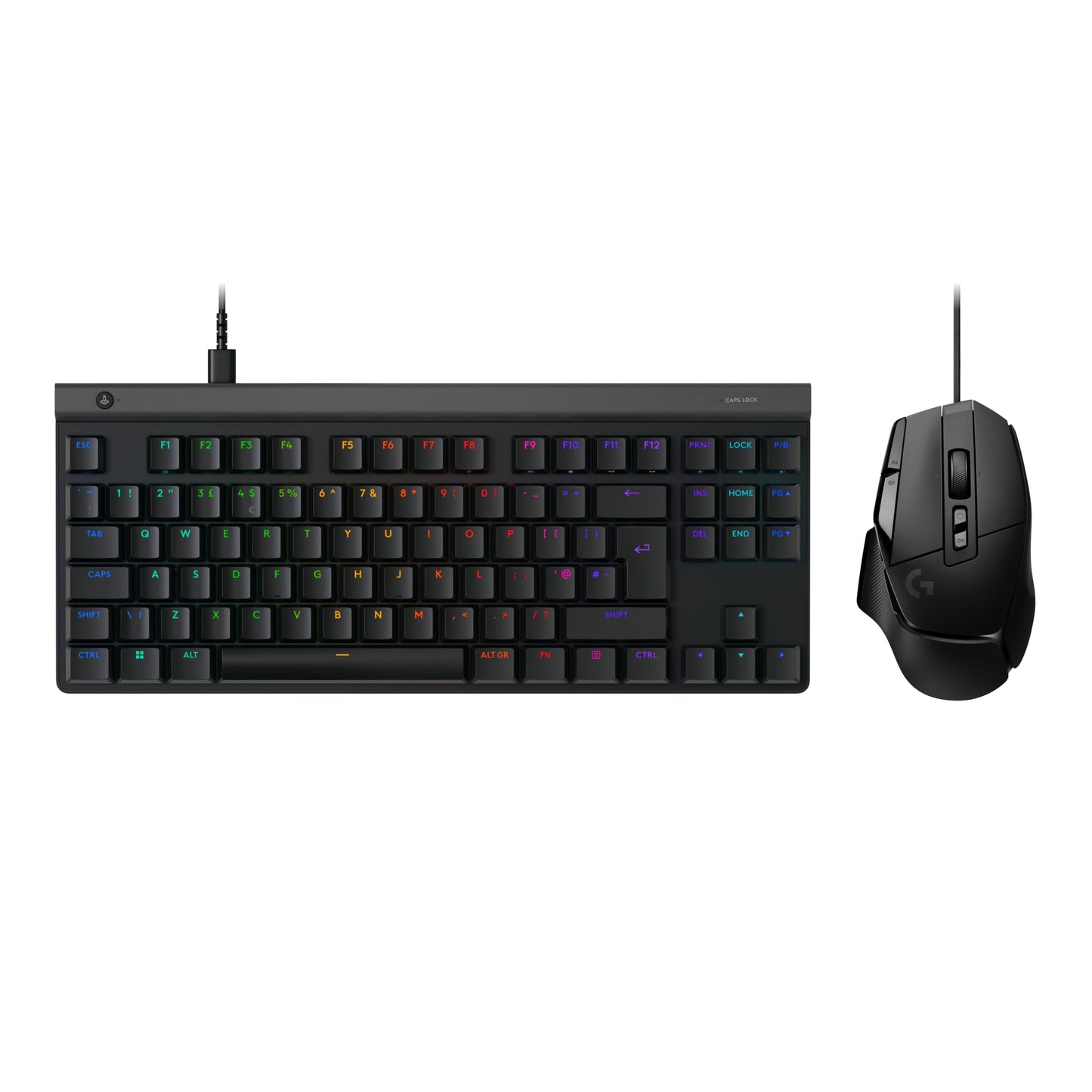 Logitech G502 X Plus Wireless Gaming Mouse - LIGHTSPEED Optical, LIGHTFORCE Switches, LIGHTSYNC RGB, HERO 25K Sensor for PC/Mac - Black
