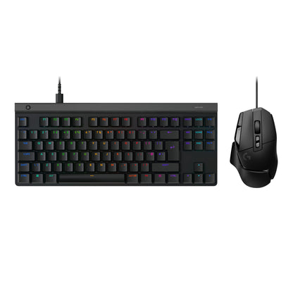 Logitech G502 X Plus Wireless Gaming Mouse - LIGHTSPEED Optical, LIGHTFORCE Switches, LIGHTSYNC RGB, HERO 25K Sensor for PC/Mac - Black
