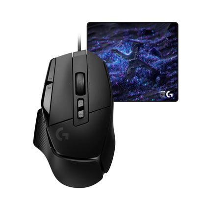 Logitech G502 X Plus Wireless Gaming Mouse - LIGHTSPEED Optical, LIGHTFORCE Switches, LIGHTSYNC RGB, HERO 25K Sensor for PC/Mac - Black