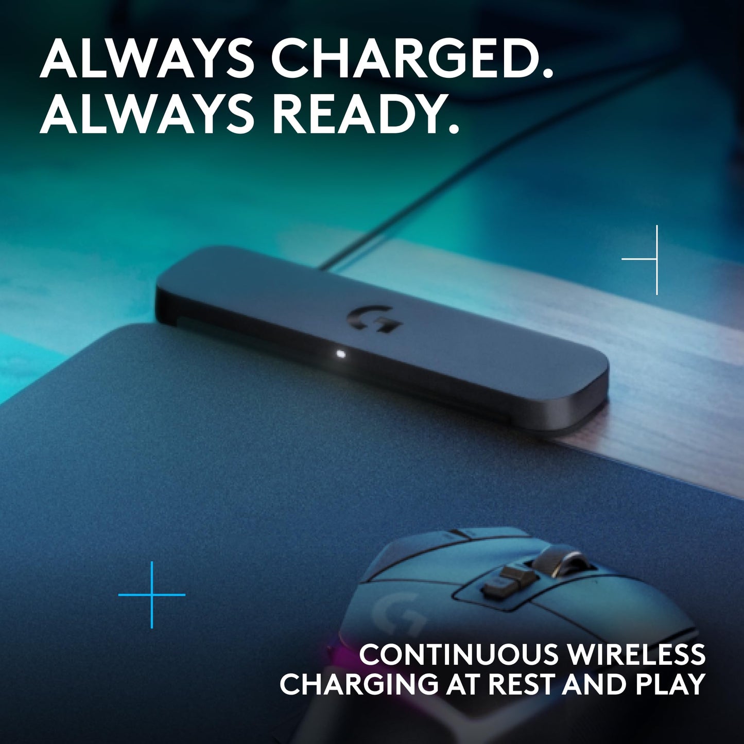 Logitech G502 X Plus Wireless Gaming Mouse - LIGHTSPEED Optical, LIGHTFORCE Switches, LIGHTSYNC RGB, HERO 25K Sensor for PC/Mac - Black