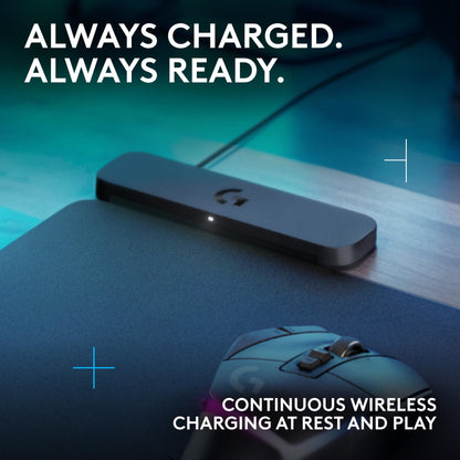 Logitech G502 X Plus Wireless Gaming Mouse - LIGHTSPEED Optical, LIGHTFORCE Switches, LIGHTSYNC RGB, HERO 25K Sensor for PC/Mac - Black