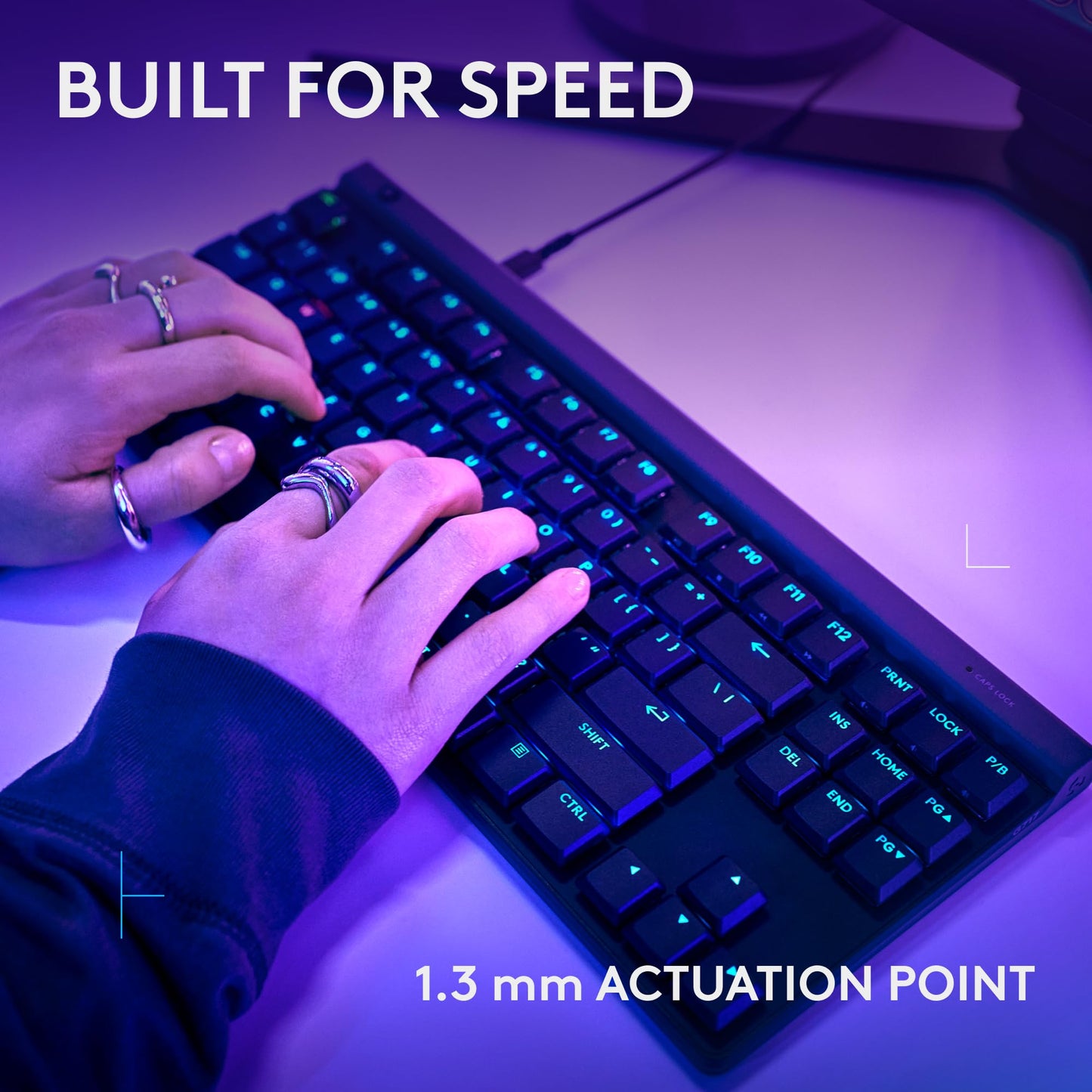 Logitech G502 X Plus Wireless Gaming Mouse - LIGHTSPEED Optical, LIGHTFORCE Switches, LIGHTSYNC RGB, HERO 25K Sensor for PC/Mac - Black