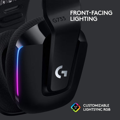 Logitech G502 X Plus Wireless Gaming Mouse - LIGHTSPEED Optical, LIGHTFORCE Switches, LIGHTSYNC RGB, HERO 25K Sensor for PC/Mac - Black